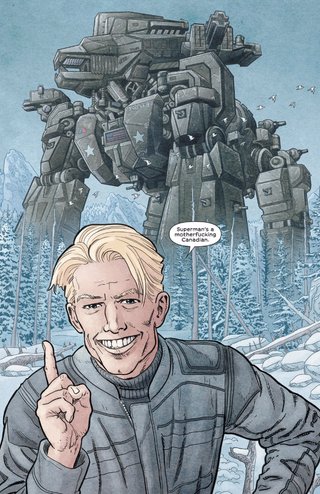 Illustration for article titled One of Comics’ Best Writers Has America and Canada Fighting an Ugly War